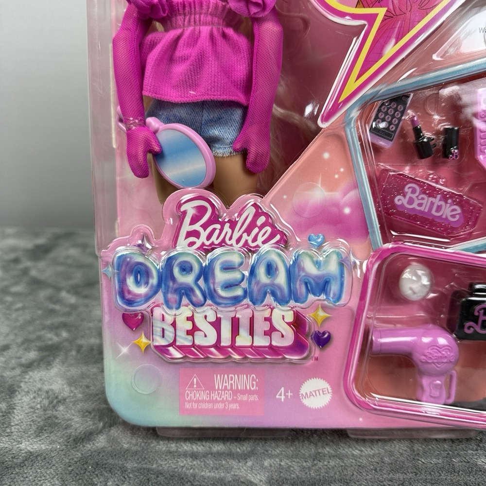 Barbie Dream Besties Malibu Doll New In‎ Box Mattel Red Outfit Brunette Fashion - Picture 5 of 6